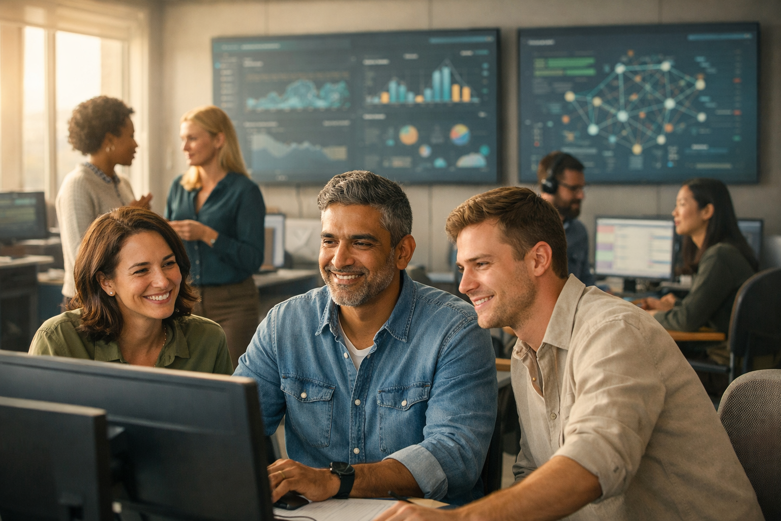 People working through Data Visualization execution with clarity and confidence.