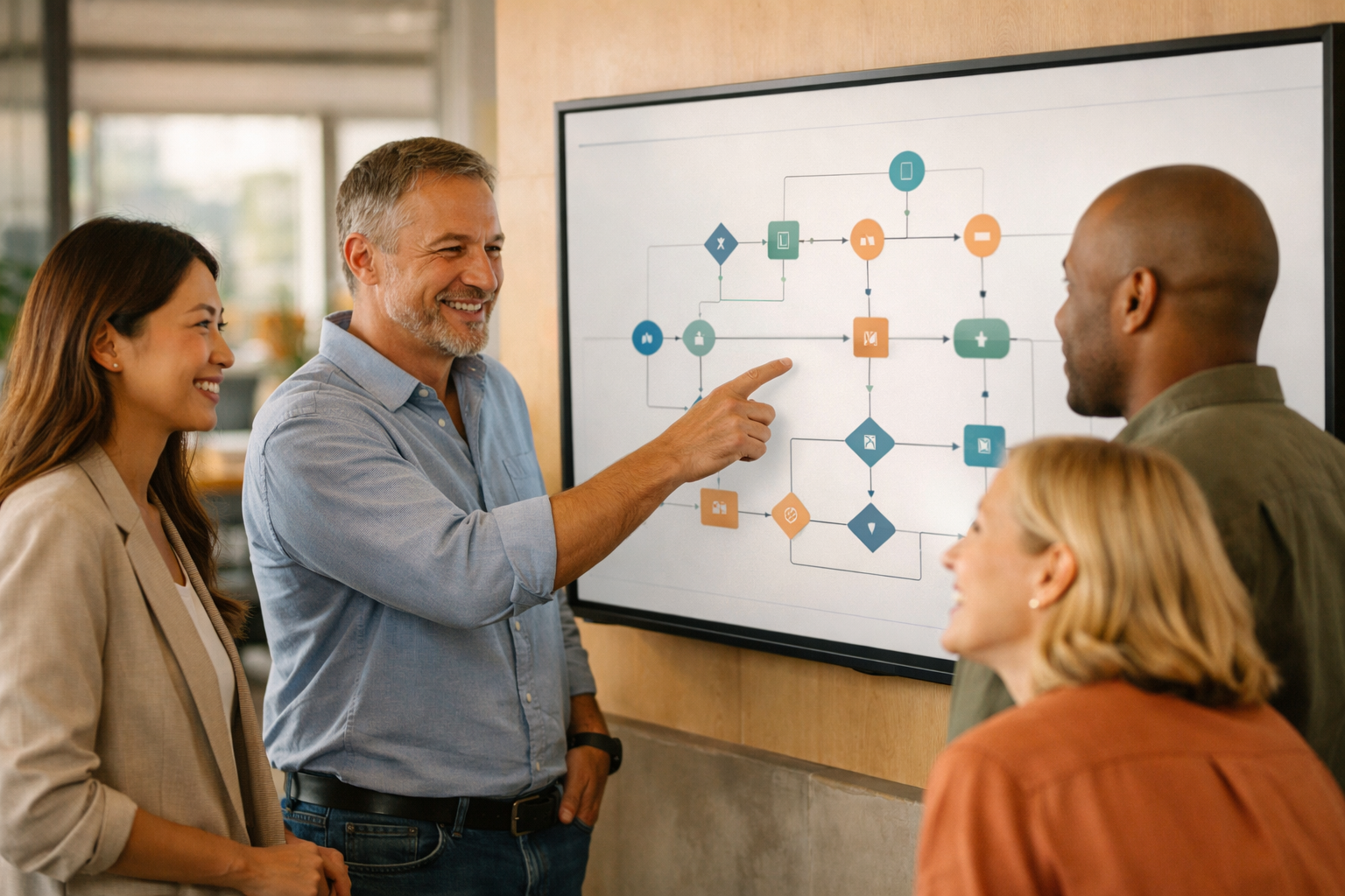 People working through Process Management execution with clarity and confidence.