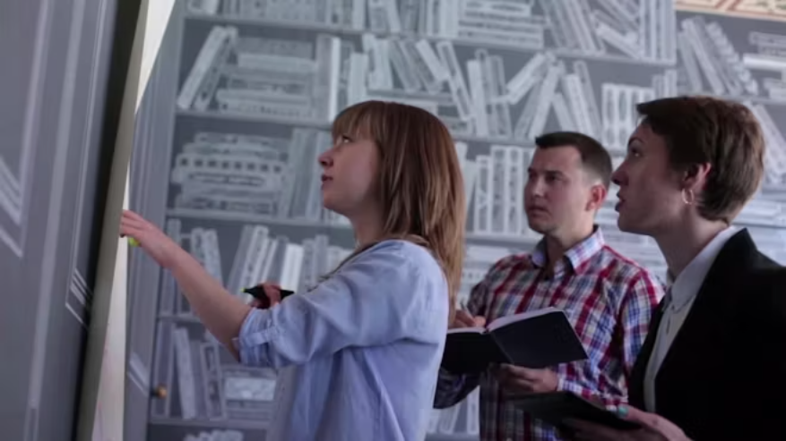 Team reviewing governed AI execution with controls, evidence and approvals visible.